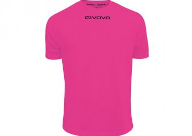 Givova One Ανδρικό Αθλητικό T-shirt Κοντομάνικο Φούξια MAC01-0006 - Givova - 