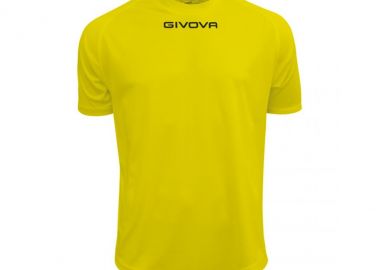 Givova One Ανδρικό Αθλητικό T-shirt Κοντομάνικο Κίτρινο MAC01-0007 - Givova - 