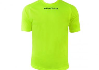 Givova One Ανδρικό Αθλητικό T-shirt Κοντομάνικο Κίτρινο MAC01-0019 - Givova - 