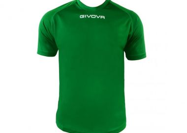 Givova One Ανδρικό Αθλητικό T-shirt Κοντομάνικο Πράσινο MAC01-0013 - Givova - 