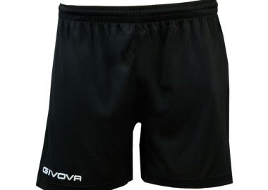 Givova One Αθλητική Ανδρική Βερμούδα Μαύρη P016-0010 - Givova - 