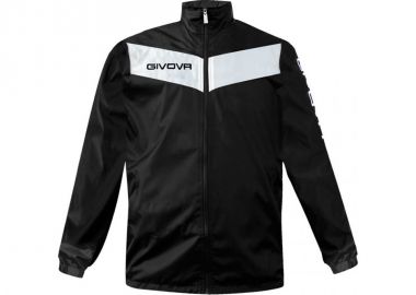 Givova Rain Scudo Ανδρικό Χειμωνιάτικο Μπουφάν Αντιανεμικό Μαύρο RJ005-1003 - Givova - 