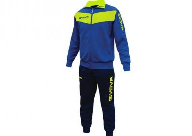 Givova Visa Σετ Φόρμας με Λάστιχο Μπλε TR018F-0219 - Givova - 