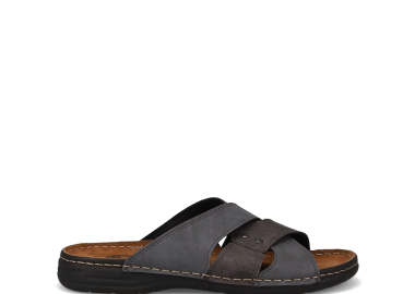 Γκρι ανδρικό σανδάλι - MIGATO - 