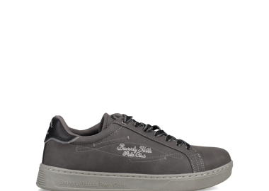 Γκρι ανδρικό sneaker - BEVERLY HILLS POLO CLUB - 