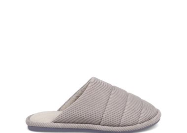 Γκρι κοτλέ ανδρική παντόφλα - MIGATO - 