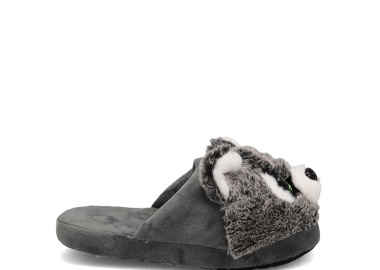 Γκρι παντόφλα ρακούν - MIGATO - 