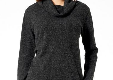 ΓΚΡΙ ΠΛΕΚΤΗ ΜΠΛΟΥΖΑ ΜΕ ΧΑΛΑΡΟ ΖΙΒΑΓΚΟ - Anna Raxevsky - 