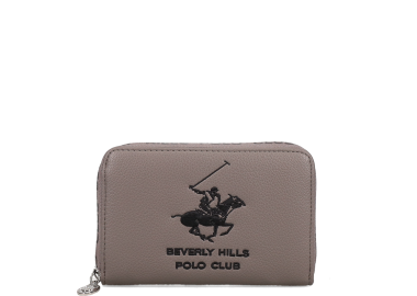Γκρι πορτοφόλι - BEVERLY HILLS POLO CLUB - 