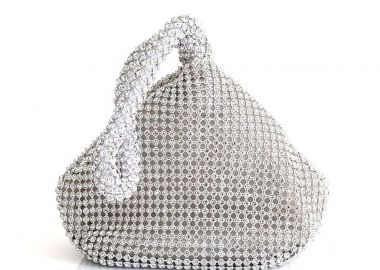 glam 20s πουγκί silver - PerfectDress.gr - 