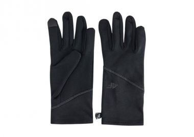Gloves 4F U129 deep black 4FWMM00AGLOU129 20S - 4f - 