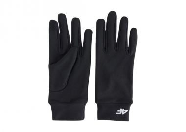 Gloves 4F U153 deep black 4FWMM00AGLOU153 20S - 4f - 