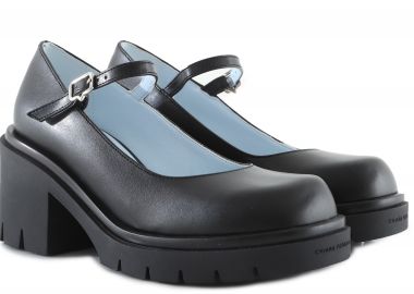 Γόβα Chiara Ferragni Andromeda Strass Τύπου Mary Jane CF3020_001-BLACK VEGAN Γυναικείο - Chiara Ferragni - 
