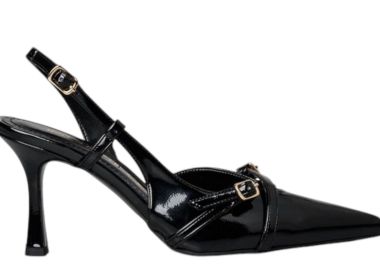 Γόβα Envie Slingback Pumps Λουστρίνι E02-20861-BLACK Γυναικείο - Envie - 