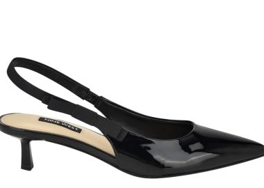 Γόβα Nine West Viki3 Λουστρίνι Slingback VIKI3 01-001 Γυναικείο - Nine West - 