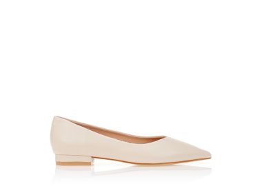 Γόβες δερματίνη με χαμηλό τακούνι ΜΠΕΖ - Tsoukalas - 