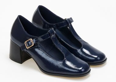 Γόβες mary jane με μπαρέτα - Μπλε - Issue - 