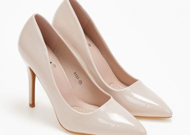 Γόβες με λεπτό τακούνι - Μπεζ - Issue - 