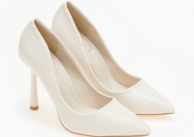 Γόβες με λεπτό τακούνι - Μπεζ - Issue - 