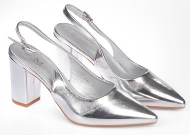 Γόβες με μυτερό τελείωμα - Ασημί - Issue - 