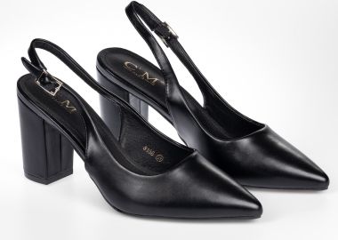 Γόβες με μυτερό τελείωμα - Μαύρο - Issue - 