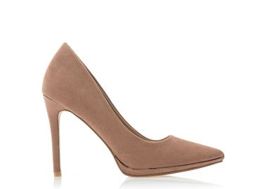 Γόβες σάπιο μήλο σουέτ μυτερές ΣΑΠΙΟ ΜΗΛΟ - Tsoukalas - 