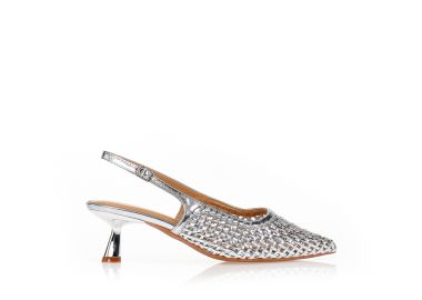 Γόβες TSOUKALAS ασημί μυτερές ΑΣΗΜΙ - Tsoukalas - 