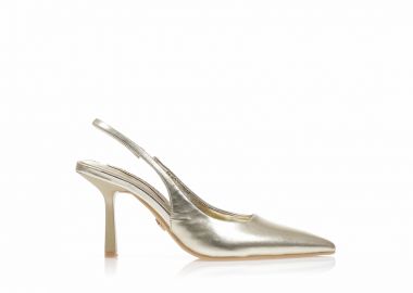 Γόβες TSOUKALAS χρυσές δερματίνη μυτερές ΧΡΥΣΟ - Tsoukalas - 