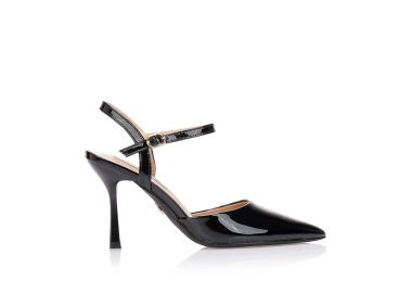 Γόβες TSOUKALAS μαύρες με μπαρέτα ΜΑΥΡΟ - Tsoukalas - 