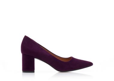 Γόβες TSOUKALAS μωβ σουέτ μυτερές ΜΩΒ - Tsoukalas - 