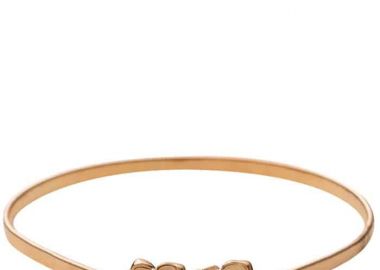 gold metal elastic roses ζώνη - PerfectDress.gr - 