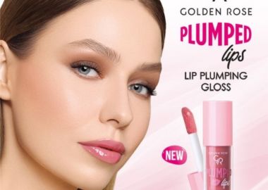 GOLDEN ROSE LIP GLOSS - PLUMPED LIPS - fashionroom - 