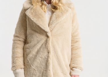 Γούνα Faux Fur Με Φόδρα & Τσέπες -  - 