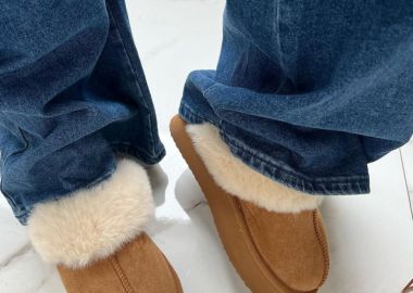 ΓΟΥΝΙΝΑ SLIP ON - FROST CAMEL - sense-shop - 