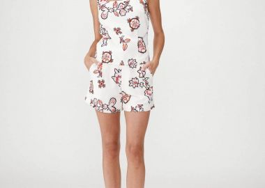Grace & Mila γυναικείο σορτς με floral print 