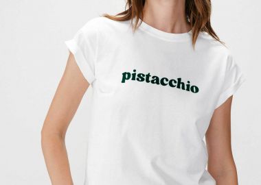 Grace & Mila γυναικείο T-shirt με lettering Regular Fit 
