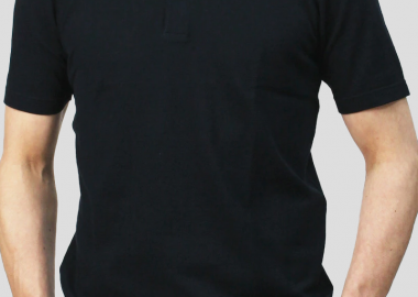 GRAN SASSO Ανδρικό Μαύρο Polo Men's T-Shirt - GRAN SASSO - 