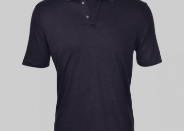 GRAN SASSO Ανδρικό Μπλε Polo T-Shirt - GRAN SASSO - 