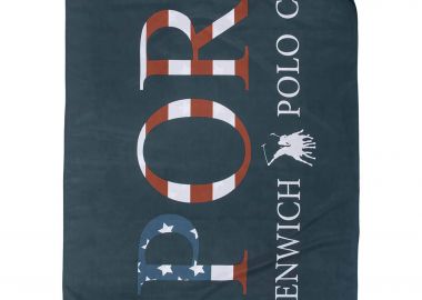 Greenwich Polo Club unisex πετσέτα θαλάσσης διπλής όψης 80 x 170 cm 
