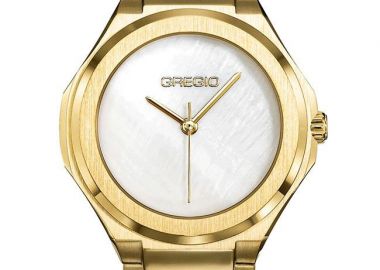 GREGIO Adelina - GR590020 Gold case with Stainless Steel Bracelet - Gregio - 