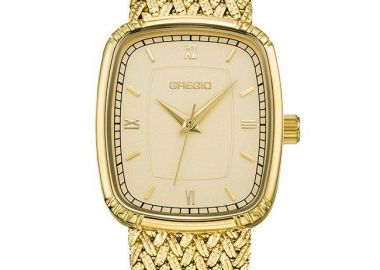 GREGIO Divina - GR650020, Gold case with Stainless Steel Bracelet - Gregio - 
