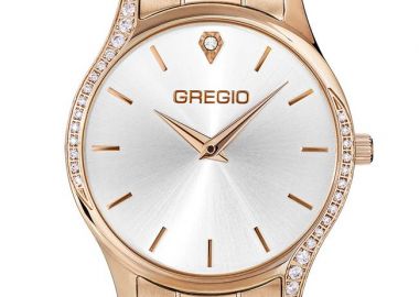GREGIO Jolie - GR330030, Rose Gold case with Stainless Steel Bracelet - Gregio - 