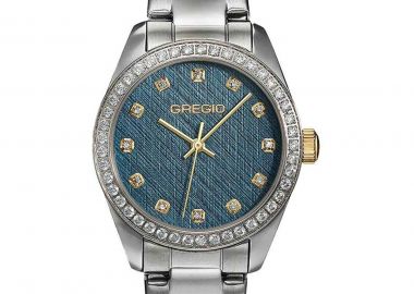 GREGIO Nova Crystals - GR440011 Silver case with Stainless Steel Bracelet - Gregio - 