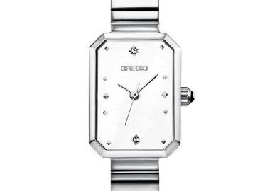 GREGIO Sovrana - GR640010, Silver case with Stainless Steel Bracelet - Gregio - 