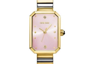 GREGIO Sovrana - GR640042, Gold case with Stainless Steel Bracelet - Gregio - 