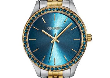 GREGIO Supernova Crystals - GR520041 Silver case with Stainless Steel Bracelet - Gregio - 