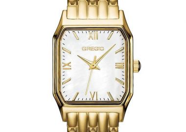 GREGIO Sylvie - GR560020 Gold case with Stainless Steel Bracelet - Gregio - 