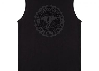 GRIMEY Ανδρική Αμάνικη Μπλούζα Chief Watcher Sleeveless Tee - Μαύρη-GASLT781-BLACK - GRIMEY - 