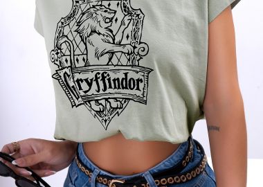 GRYFFINDOR CORD MINT T-SHIRT - sense-shop - 