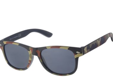 Γυαλιά Ηλίου Paolo Moss Αrmy Red Paper Wrap & Silver Deco (0-4Y) 2013120083-Smoke Solid Αγόρι - Paolo Moss - 